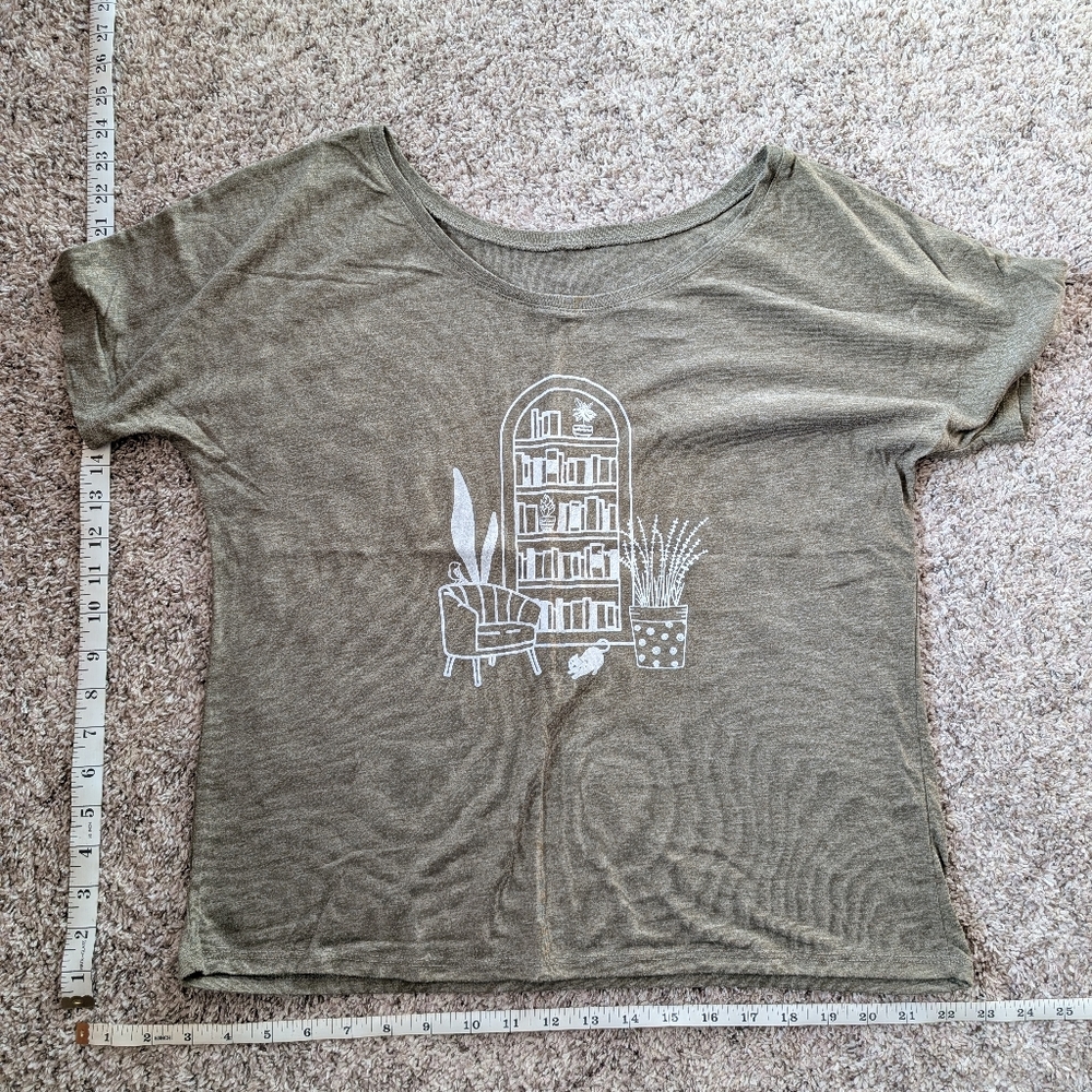 Olive Graphic T-Shirt